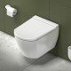 One abattant pour wc soft-close couleur blanc