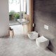 Uni Chrome Bidet ceramique Blanc